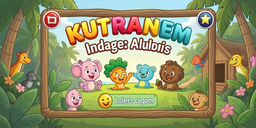Screenshot menunjukkan karakter utama dalam aksi.