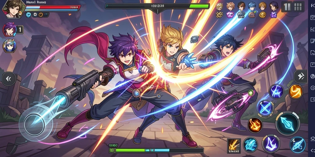 Tampilan antarmuka game yang ramah pengguna.