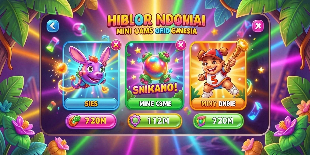 Tampilan menarik dari permainan slot yang ditawarkan.