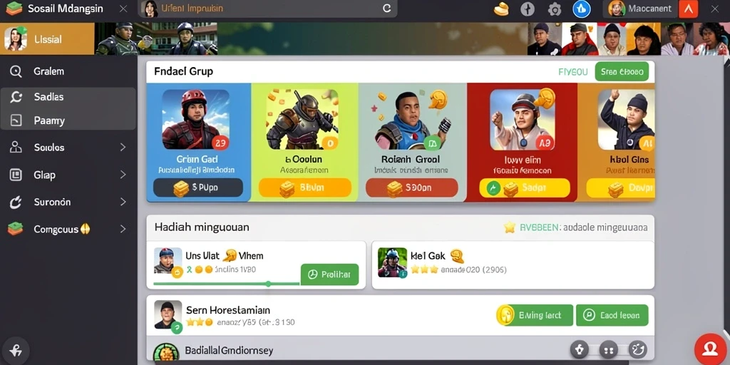 Tangkapan layar menunjukkan gameplay seru 8ZK.