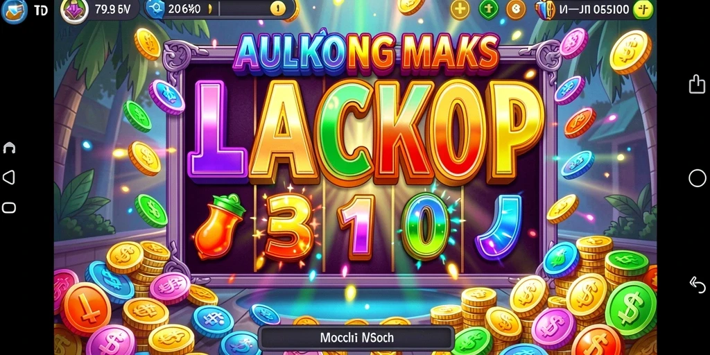 Gambar karakter utama dalam aksi epik.