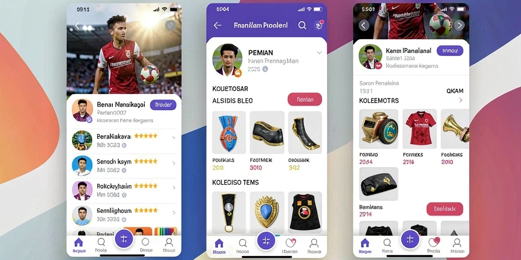 Tampilan antarmuka yang intuitif dan menarik.