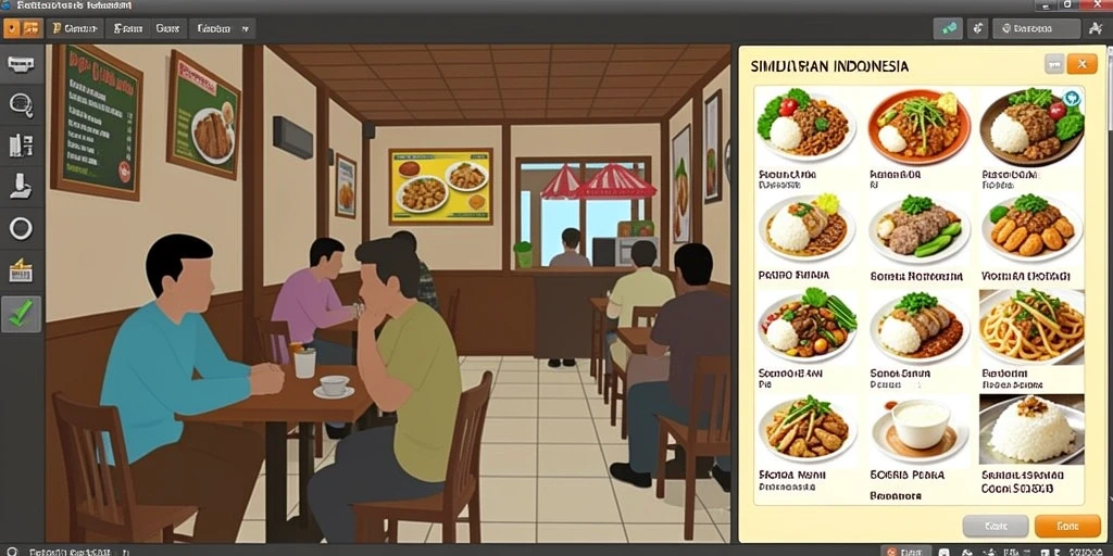 Tangkapan layar menampilkan karakter utama dalam aksi.