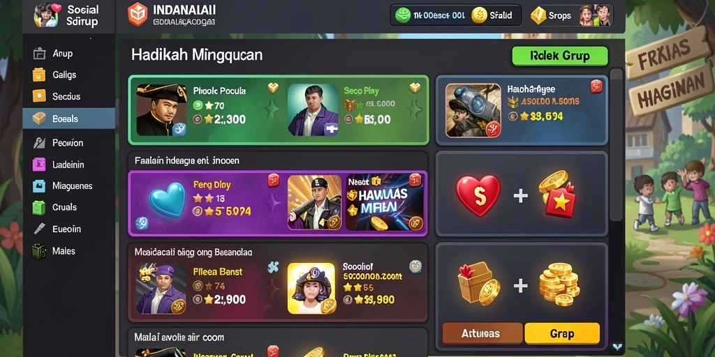 Tampilan antarmuka yang ramah pengguna dan menarik.