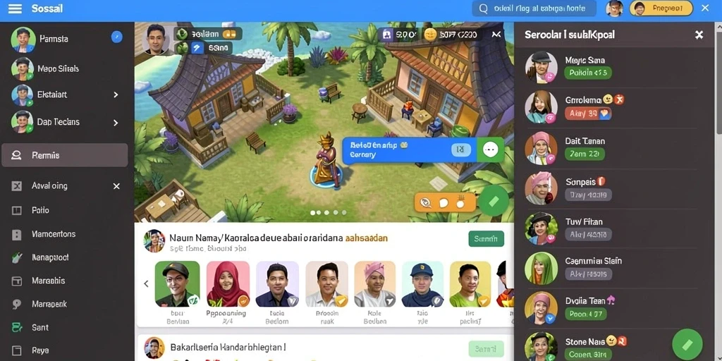 Tampilan antarmuka yang menarik dan intuitif.