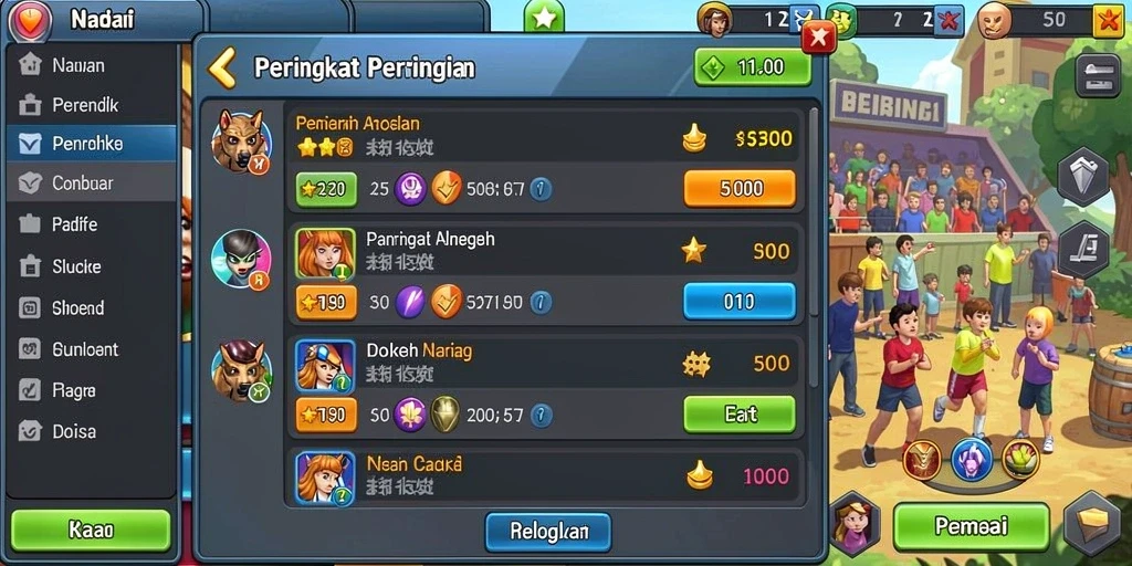 Tampilan antarmuka yang intuitif dan mudah digunakan.