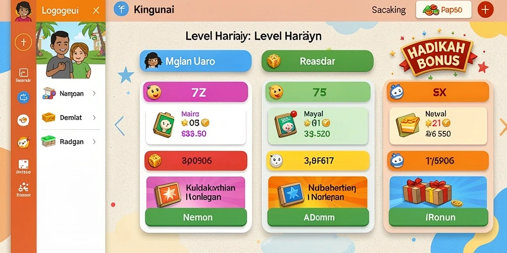 Tampilan antarmuka yang intuitif dan mudah dinavigasi.