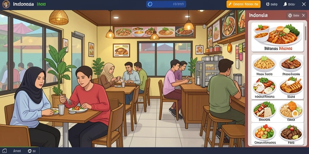 Tampilan antarmuka menarik dan mudah dipahami.