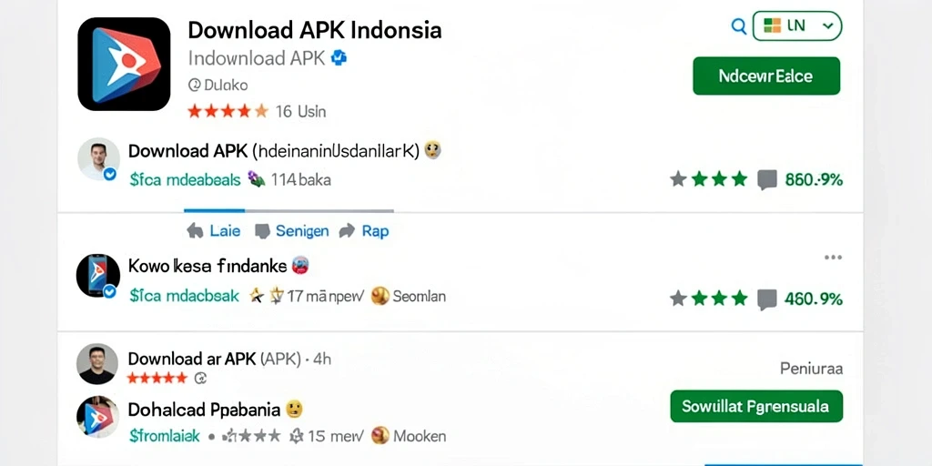 Tampilan menu utama yang menarik dan mudah dinavigasi.