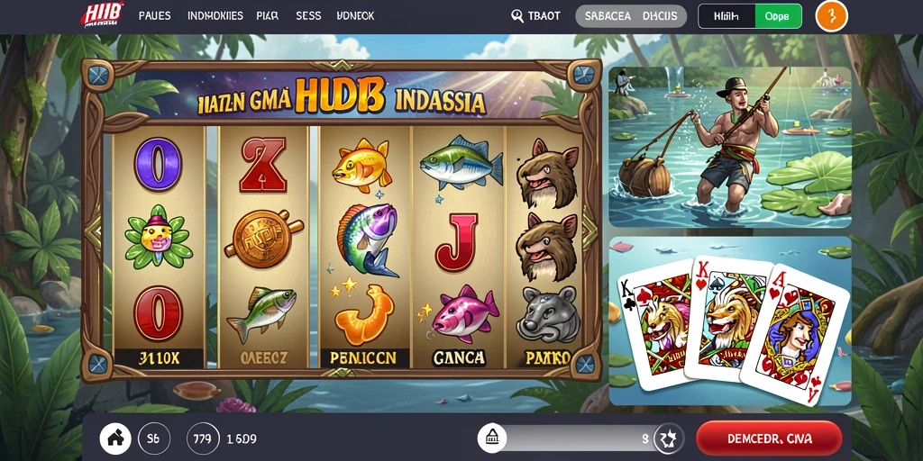 Tampilan awal game JOYPUTAR yang menarik.
