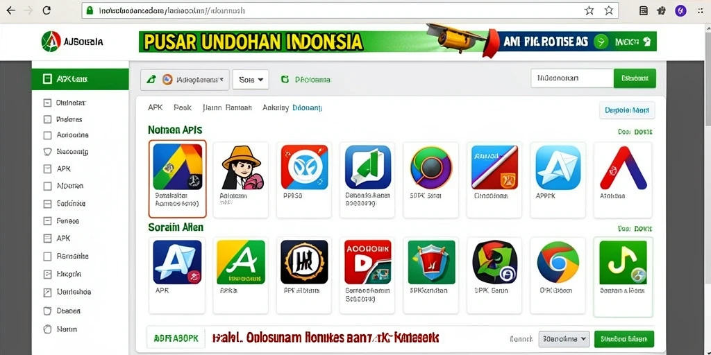 Tampilan antarmuka yang user-friendly.