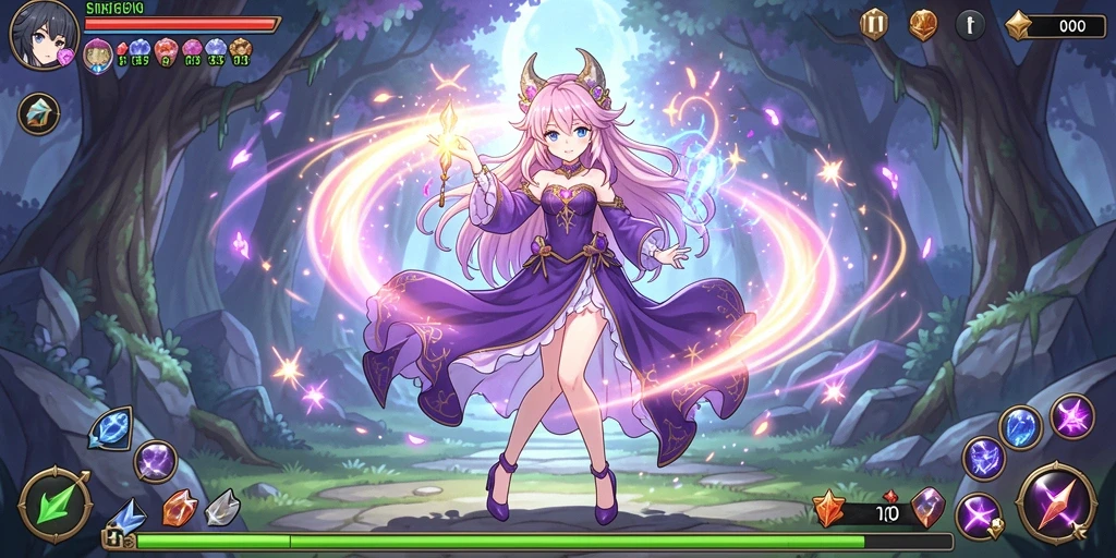 Tangkapan layar menunjukkan grafis yang menakjubkan dari game.
