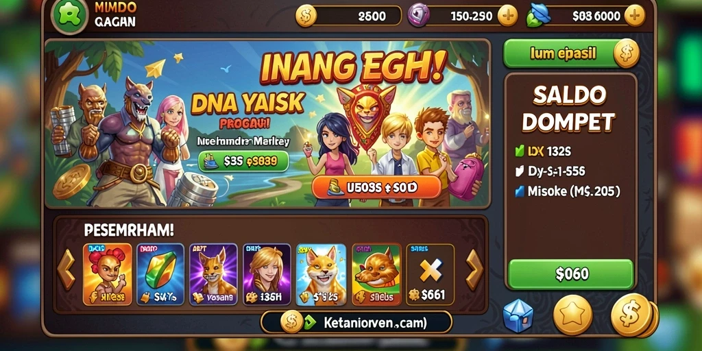 Tampilan antarmuka yang menarik dan mudah dinavigasi.