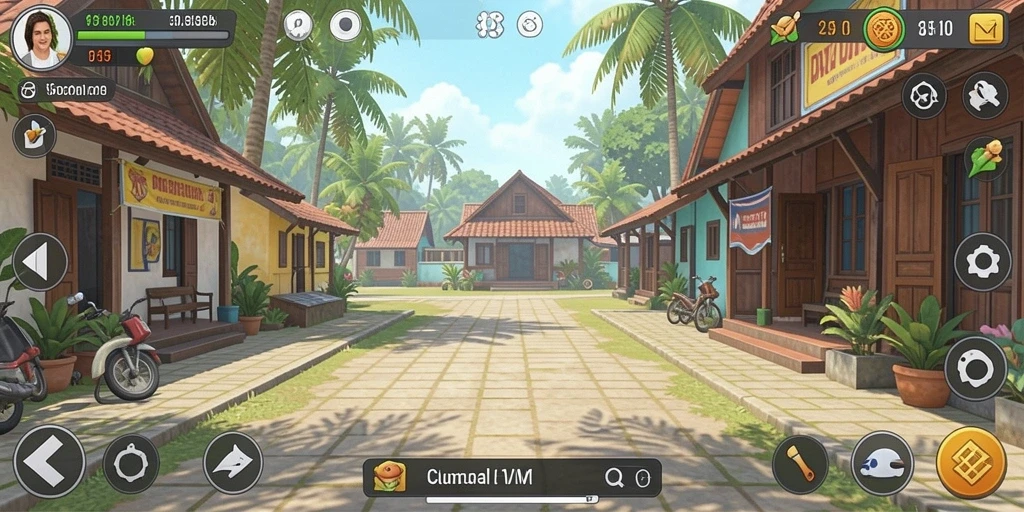 Screenshot menampilkan grafis luar biasa dan karakter menarik.