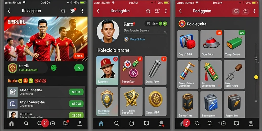 Screenshot menampilkan karakter utama dalam pertarungan epik.