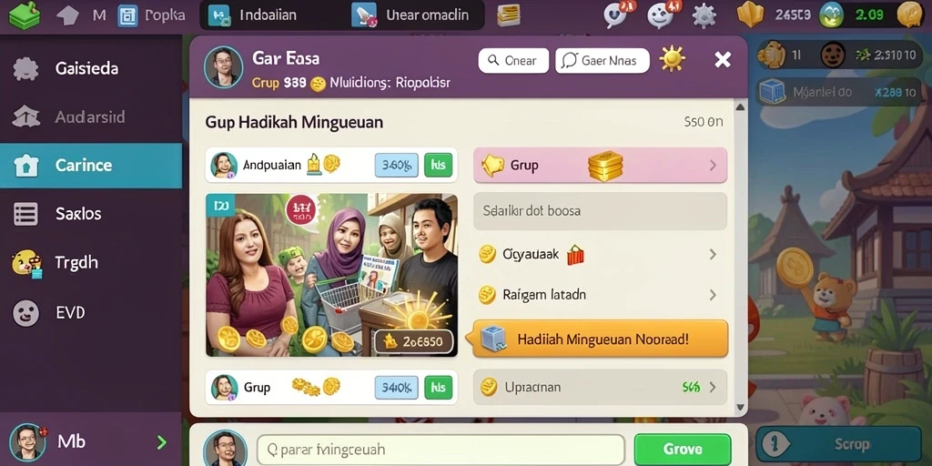 Tampilan awal SATU77 yang menarik dan intuitif.