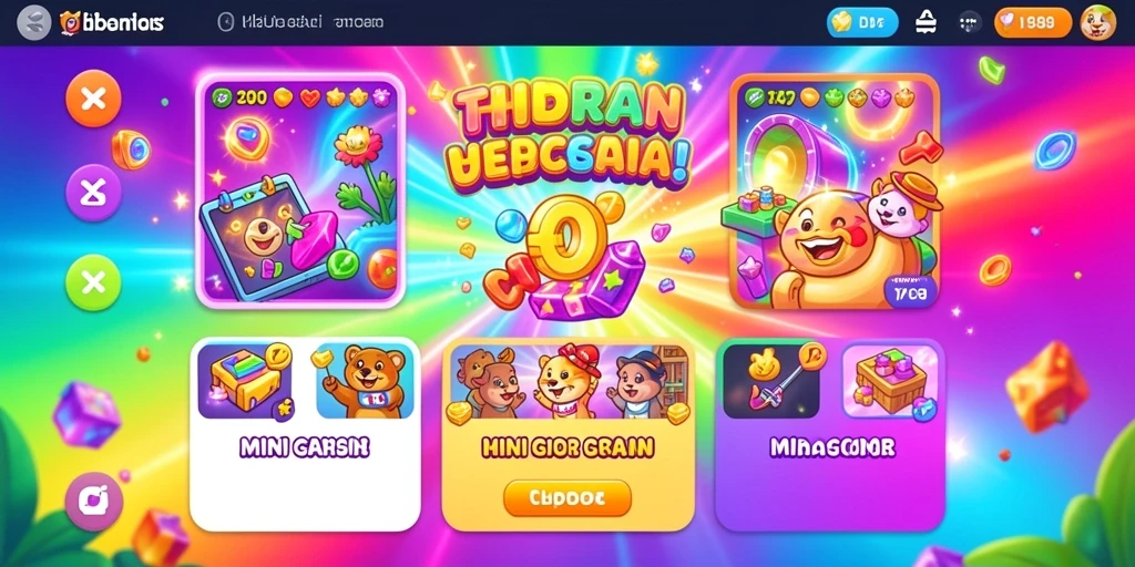Tampilan awal aplikasi SPINBET yang menarik.