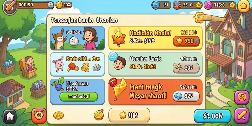 Screenshot menunjukkan karakter yang beraksi dalam pertempuran.