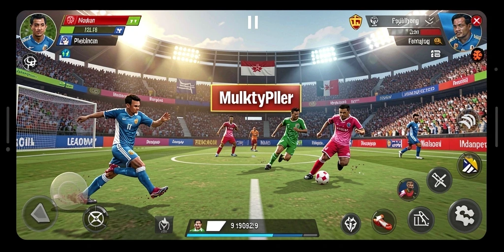 Tangkapan layar dari gameplay yang mendebarkan.